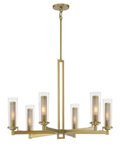 Minka-Lavery 2186-695 - 6 LIGHT CHANDELIER