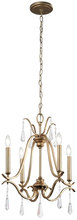 Minka-Lavery 4444-582 - 4 LIGHT CHANDELIER