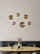 Page One Lighting Canada PP121619-AB/BB - Saturn Multi Pendant