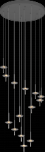 Page One Lighting Canada PP121755-CM/GY - Light-Year Spiral Chandelier