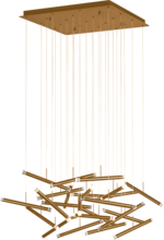 Page One Lighting Canada PP020236-BC - Seesaw Rectangular Chandelier
