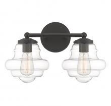 Savoy House M80072ORB - 2-light Bathroom Vanity Light In Oil Rubbed Bronze