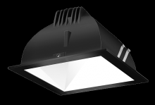 RAB Lighting NDLED4SD-50NHC-W-B - RECESSED DOWNLIGHTS 12 LUMENS NDLED4SD 4 INCH SQUARE UNIVERSAL DIMMING 50 DEGREE BEAM SPREAD 4000K