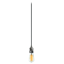 Dainolite 409-102P-SC - 1LT Pendant, Satin Chrome Finish