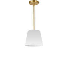 Dainolite ODR-XS-790 - 1LT Oversized Drum Pendant X-Small, WH Shade