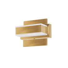 Dainolite VLD-215-1W-GLD - 1 Light LED Wall Vanity Gold Finish