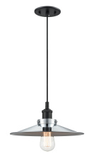 Matteo Lighting C46112BKCH - Bulstrode's Workshop Black Pendant