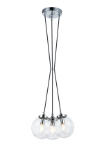 Matteo Lighting C63003CHCL - The Bougie Chrome Pendant