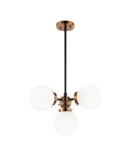 Matteo Lighting C72304AGOP - Maru Aged Gold Brass Pendant