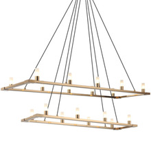 Matteo Lighting C75218AG - Cascadian Chandelier