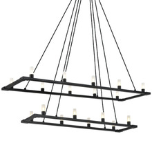 Matteo Lighting C75218MB - Cascadian Chandelier