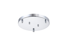Matteo Lighting CP0103CH - Multi Ceiling Canopy (Line Voltage) Chrome Canopy