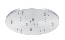 Matteo Lighting CP0112CH - Multi Ceiling Canopy (Line Voltage) Chrome Canopy