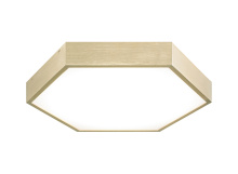 Matteo Lighting M12614OG - Hexol Oxidized Gold Flush Mounts