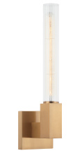 Matteo Lighting S03101AG - Odelle Aged Gold Brass Wall Sconce