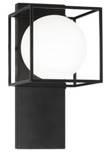 Matteo Lighting S03801BK - Squircle Wall Sconce