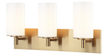 Matteo Lighting S04903AGOP - Candela Aged Gold Brass Wall Sconce
