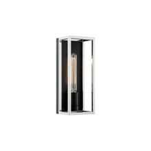 Matteo Lighting S15141BKCH - Shadowbox Wall Sconce