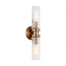 Matteo Lighting W32112AG - WEAVER Wall Sconce