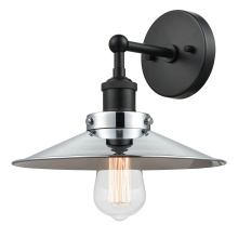 Matteo Lighting W46111BKCH - Bulstrode's Workshop Black Wall Sconce