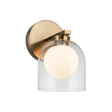 Matteo Lighting W60701AGCL - Derbishone Wall Sconce