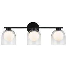 Matteo Lighting W60703BKCL - Derbishone Wall Sconce