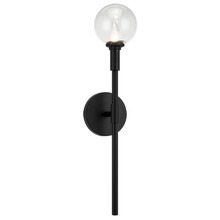 Matteo Lighting W64801BKCL - Candlestix Wall Sconce