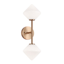 Matteo Lighting W81742AGOP - Novo Wall Sconce