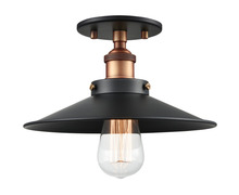 Matteo Lighting X46111AGBK - Bulstrode's Workshop Aged Gold Brass Ceiling Mount