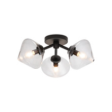 Matteo Lighting X81743BKCL - Novo Ceiling Mount