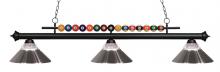 Z-Lite 170MB-RBN - 3 Light Billiard