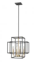 Z-Lite 454-18BRZ-OBR - 4 Light Chandelier