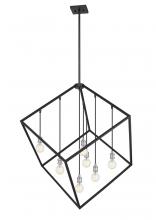 Z-Lite 478P44-MB-BN - 7 Light Chandelier