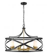 Z-Lite 481P30-MB-OBR - 8 Light Chandelier