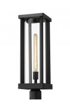 Z-Lite 586PHBR-BK - 1 Light Outdoor Post Mount Fixture