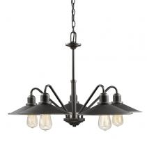 Z-Lite 613-5-OB - 5 Light Chandelier