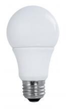 Satco Products Inc. S9558 - 10 watt; A19 LED; Frosted; 4000K; Medium base; 200' beam spread; 120 volts; Non-Dimmable; 4-Pack