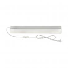 Nuvo 63/700 - 10W LED Under Cabinet Light Bar; 18 inches in length; 3000K; 860 Lumens; 120V