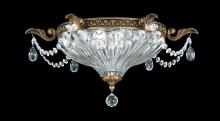 Schonbek 1870 5633-22S - Milano 2 Light 120V Flush Mount in Heirloom Gold with Clear Crystals from Swarovski