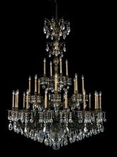 Schonbek 1870 5688-76R - Milano 28 Light 120V Chandelier in Heirloom Bronze with Clear Radiance Crystal