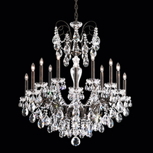 Schonbek 1870 ST1852N-23H - Sonatina 14 Light 120V Chandelier in Etruscan Gold with Heritage Handcut Crystal