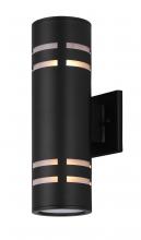 Canarm IOL256BK - Tay 2 Light Outdoor Lantern, Black Finish