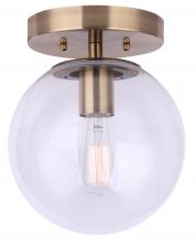 Canarm IFM1029A08GD-CL - CAMILO 1 Light Flush Mount