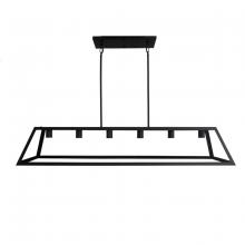 Whitfield CH480-6BK - 6 Light Chandelier