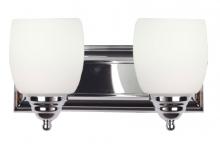 Whitfield VL25-2CH - 2 Light Bathroom Vanity