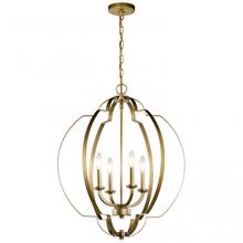 Kichler 42138NBR - Large Foyer Pendant 4Lt