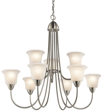 Kichler 42885NI - Nicholson™ 9 Light Chandelier Brushed Nickel