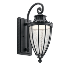 Kichler 49752BKTLED - Outdoor Wall 1Lt LED