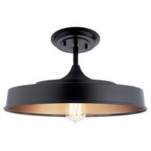 Kichler 52098BK - Semi Flush 1Lt