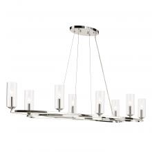 Kichler 52772PN - Oval Chandelier 8Lt